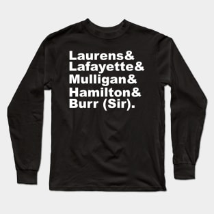 hercules mulligan Long Sleeve T-Shirt